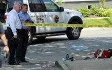 Scene of the Fatal shooting in New Orleans